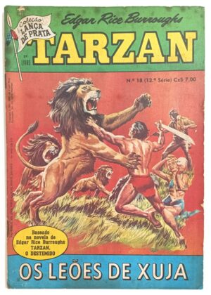 Tarzan nº 18, 12ª série, Ebal -1986. HQ/Gibi