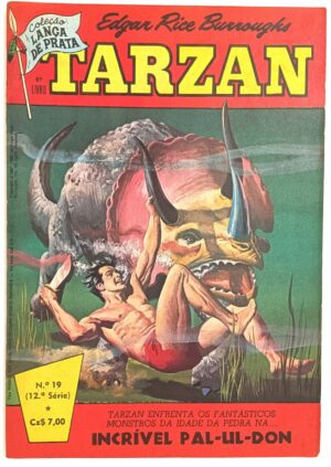 Tarzan nº 19, 12ª série, Ebal -1986. HQ/Gibi