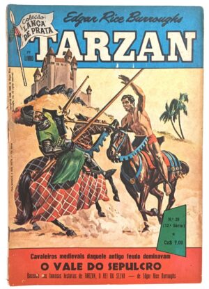 Tarzan nº 20, 12ª série, Ebal -1986. HQ/Gibi