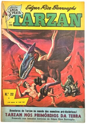 Tarzan nº 22, 12ª série, Ebal -1986. HQ/Gibi