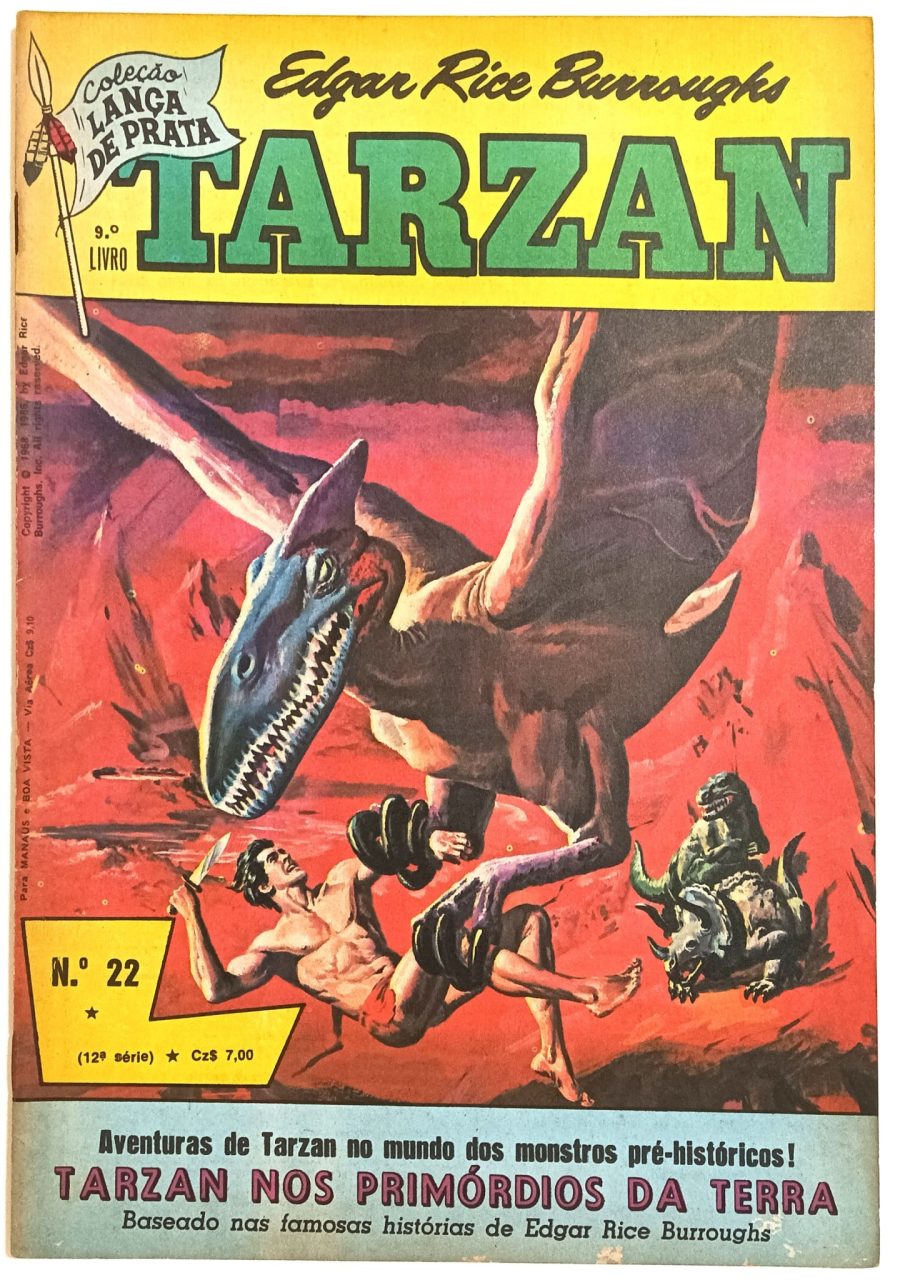 | Casa do Colecionador Tarzan nº 22, 12ª série, Ebal -1986. HQ/Gibi
