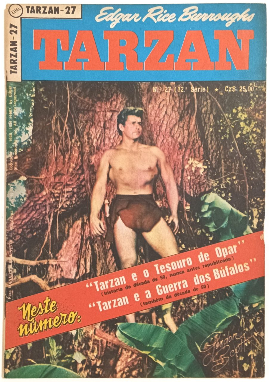 | Casa do Colecionador Tarzan nº 27, 12ª série, Ebal -19867. HQ/Gibi