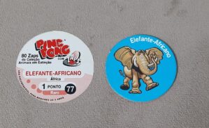 Tazo Ping Pong Animais em Extinção N 77