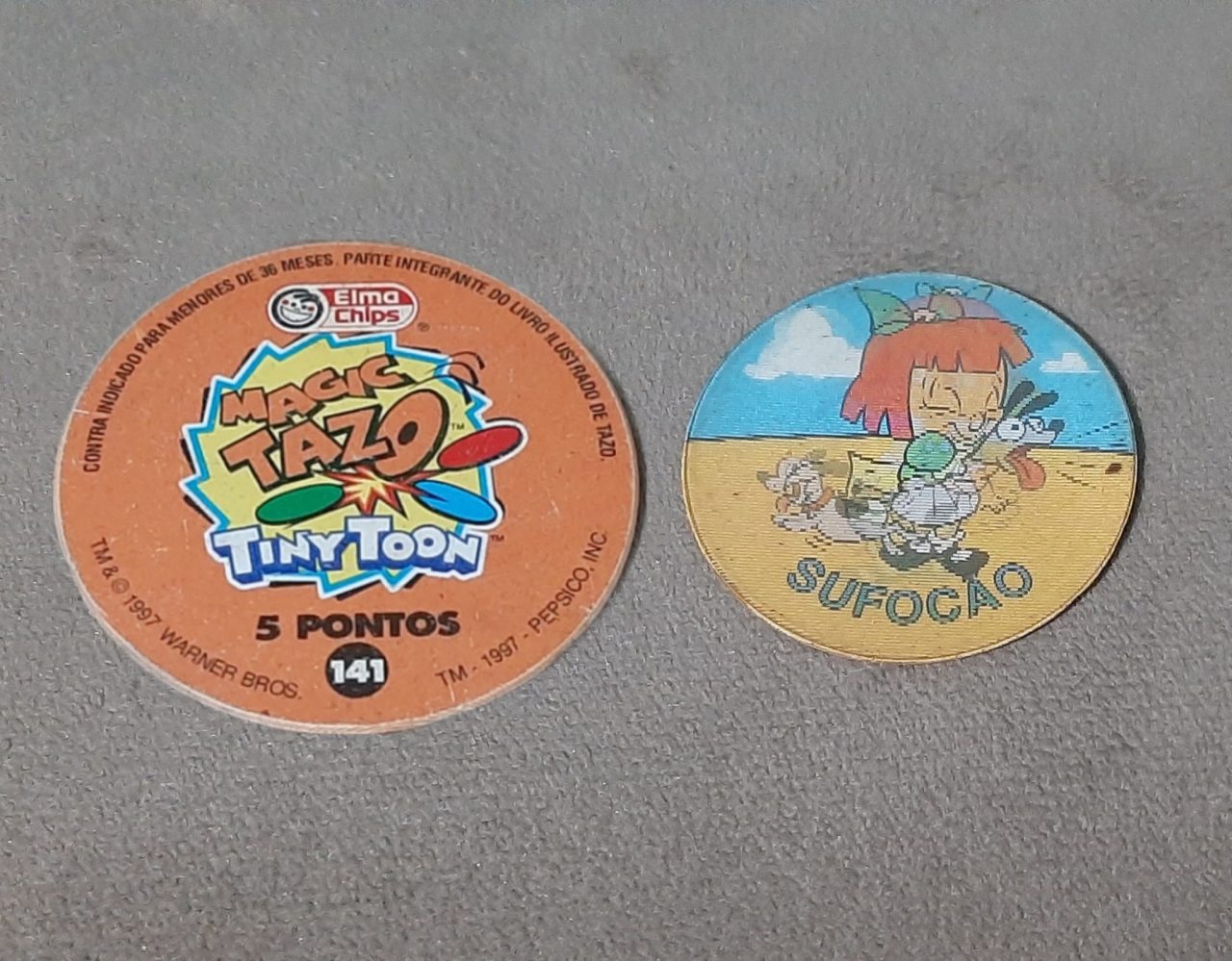 | Casa do Colecionador Tazo Tiny toon N 141