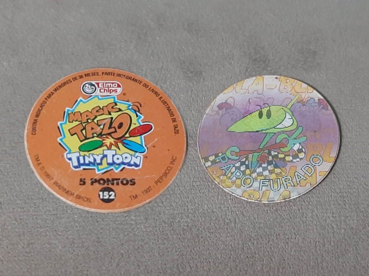 | Casa do Colecionador Tazo Tiny toon N 152
