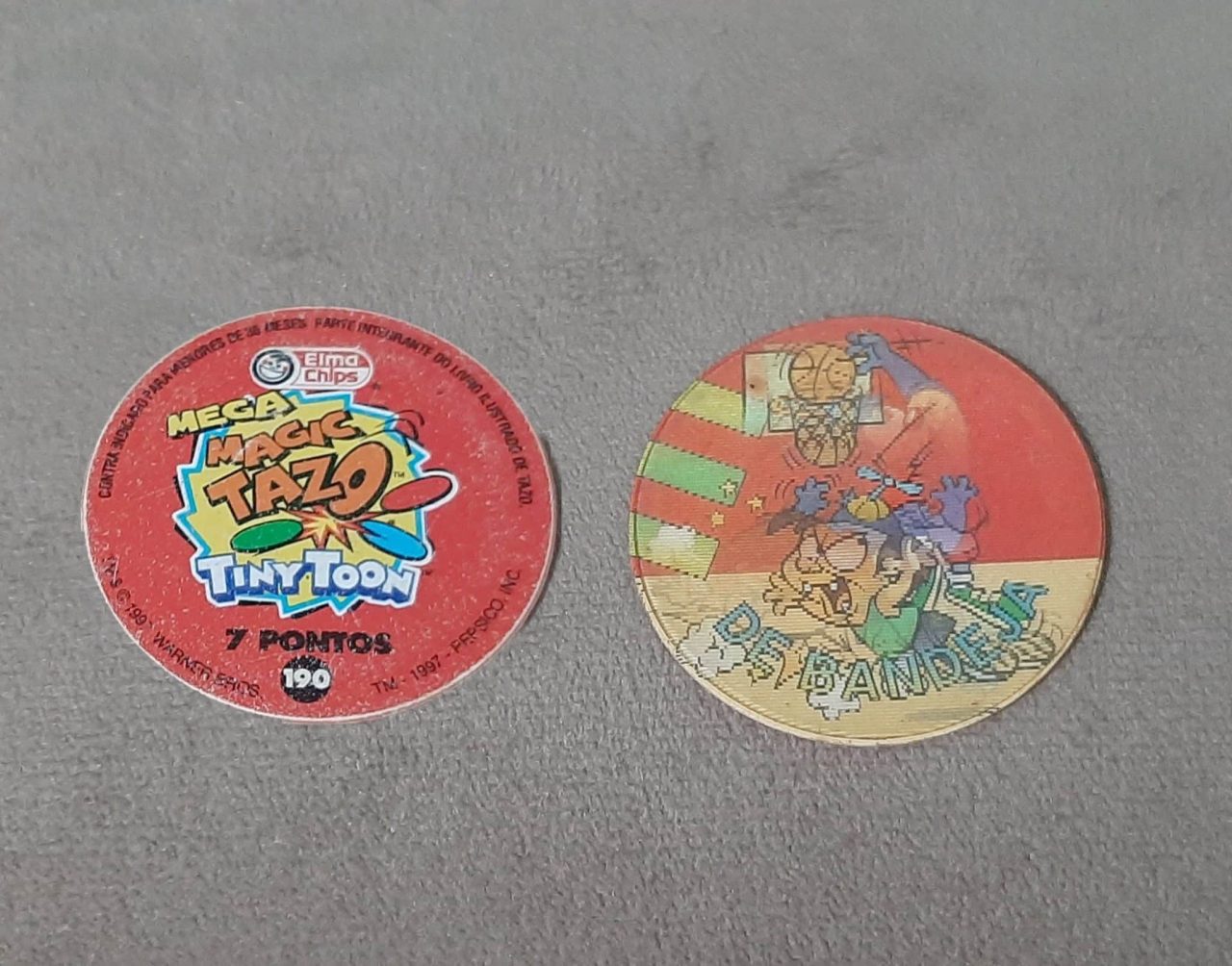 | Casa do Colecionador Tazo Tiny toon N 190