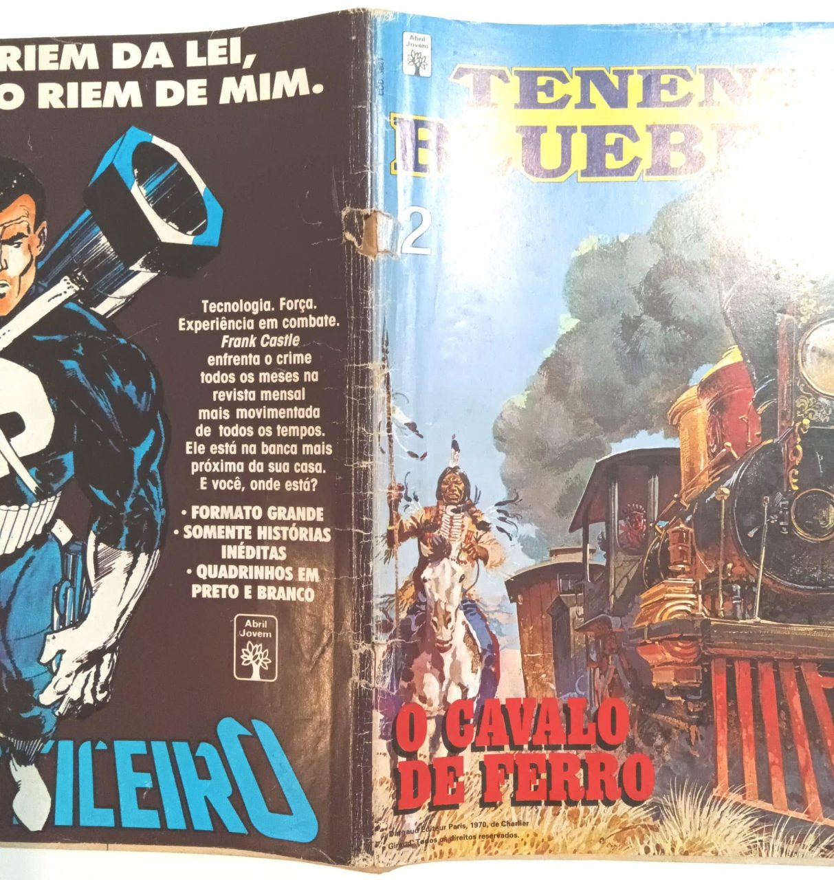 | Casa do Colecionador Tenente Blueberry nº2, Abril-1992. HQ/Gibi