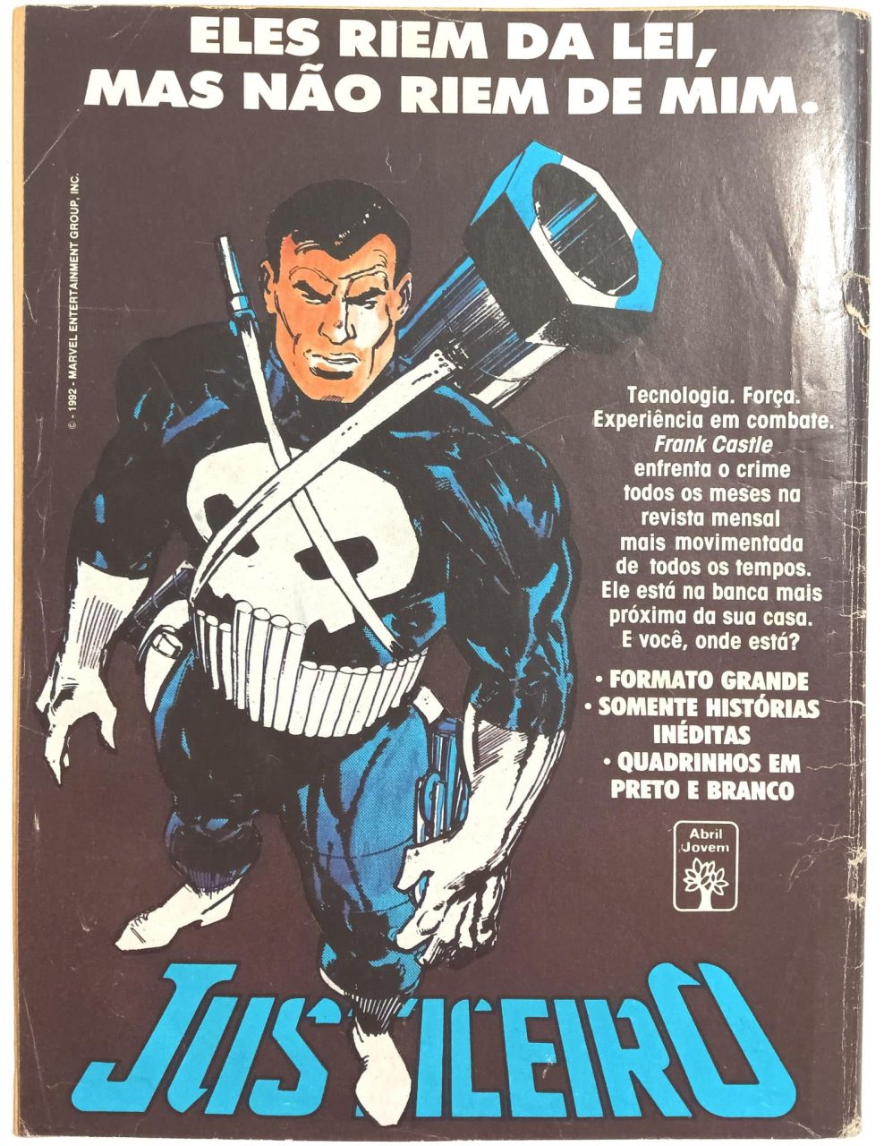| Casa do Colecionador Tenente Blueberry nº2, Abril-1992. HQ/Gibi