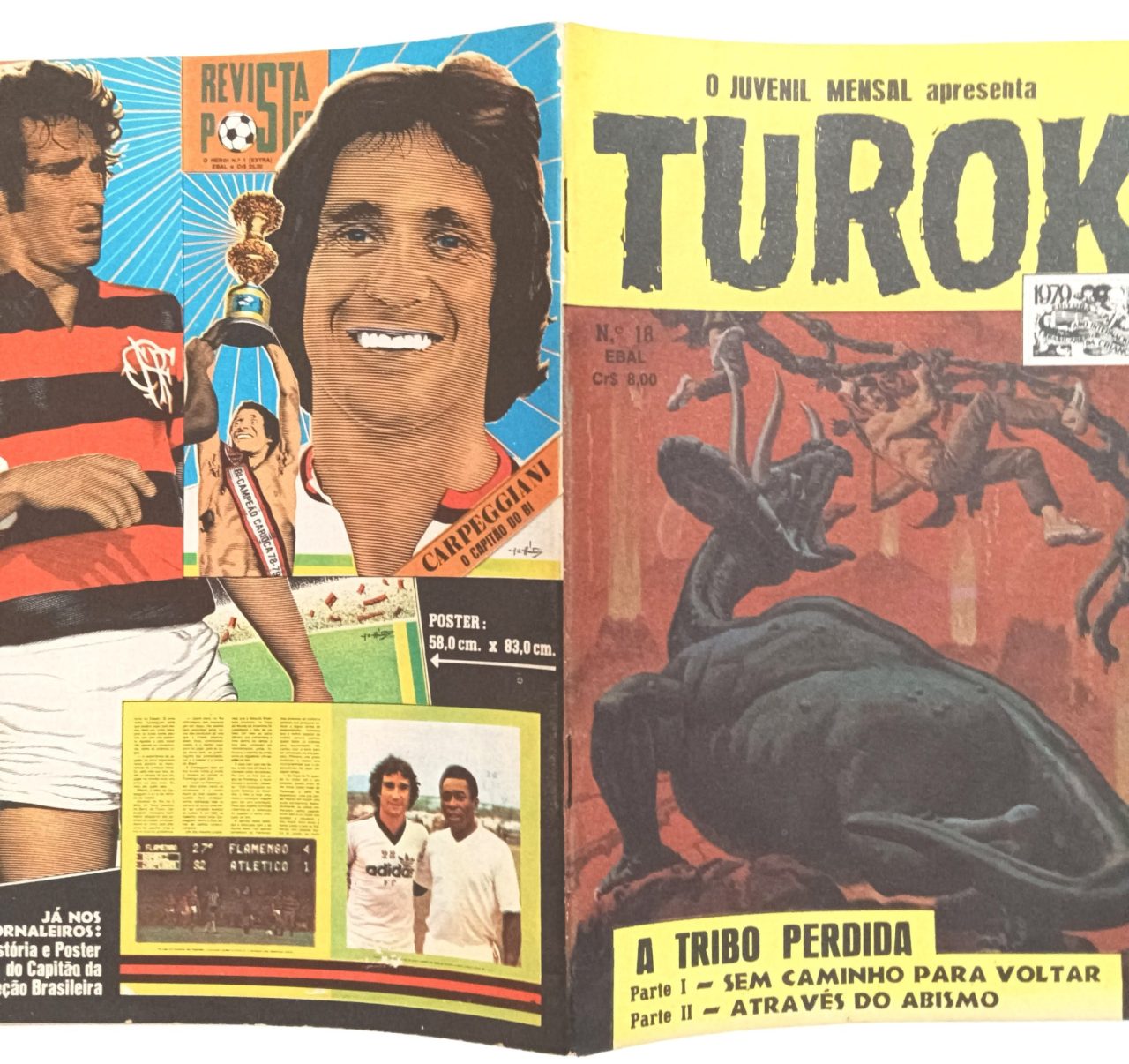 | Casa do Colecionador Turok (O Juvenil Mensal) nº18. Ebal-1979. HQ/Gibi