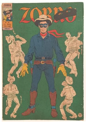 Zorro, 4ª série, nº33. Ebal/1979. HQ/Gibi