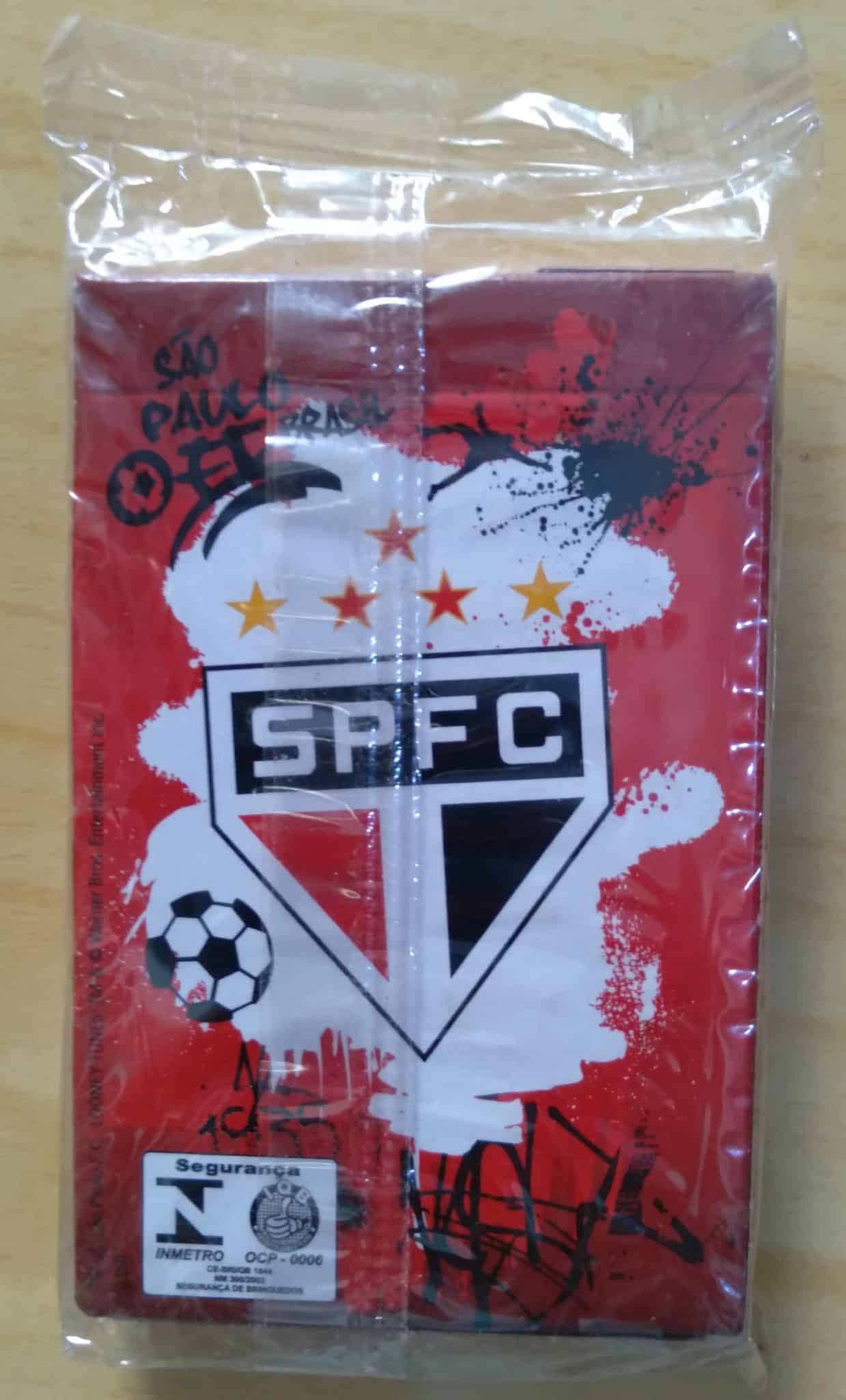 | Casa do Colecionador 242S Jogo da memoria Copag SPFC São Paulo Futebol Clube.