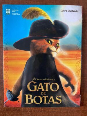 Álbum Gato de Botas - editora Abril