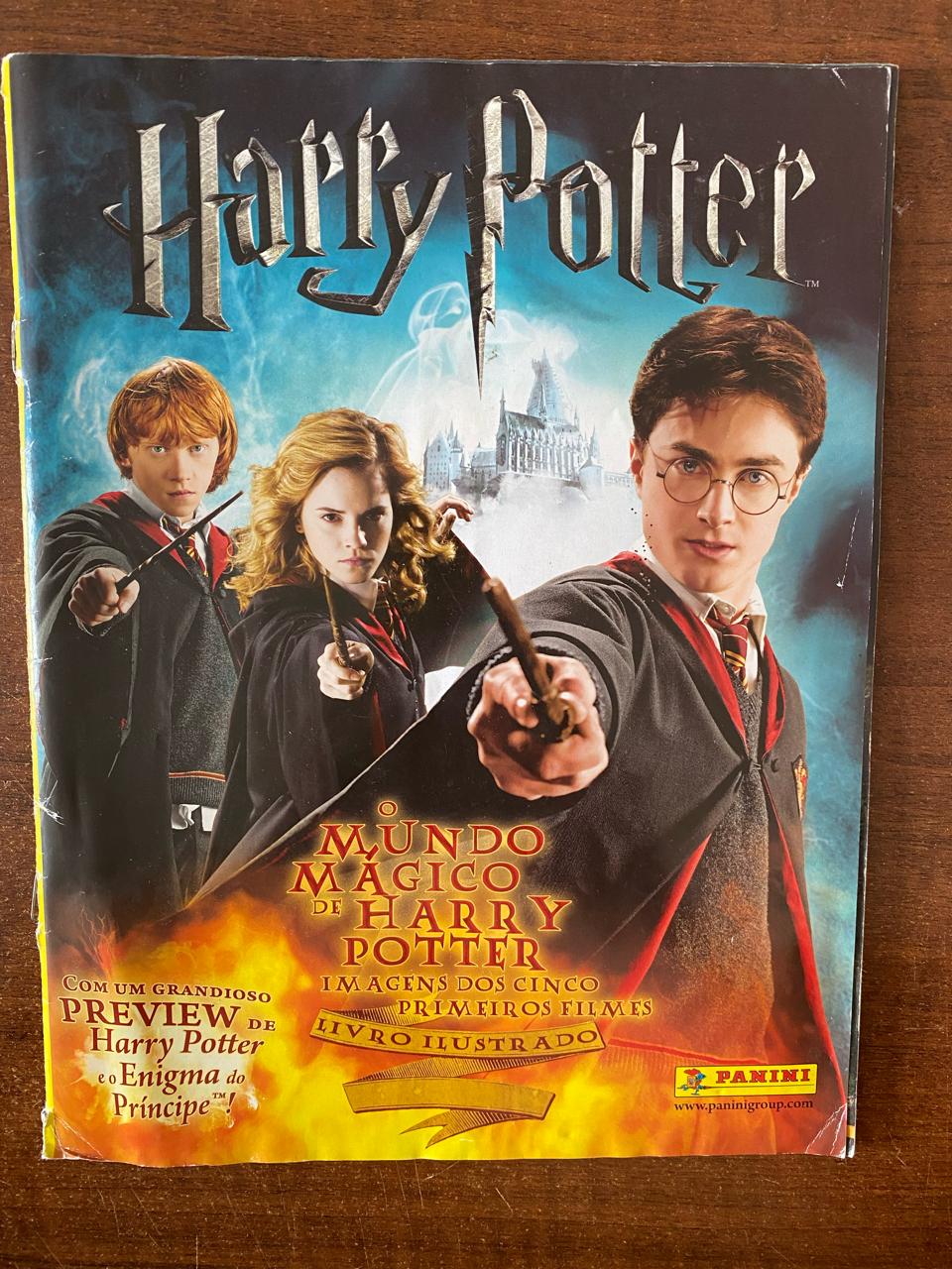| Casa do Colecionador Álbum Harry Potter - O Mundo Mágico de Harry Potter