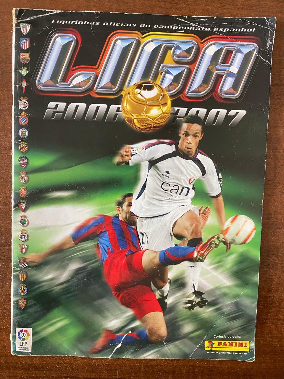 | Casa do Colecionador Álbum La Liga 2006 - 2007 - Panini