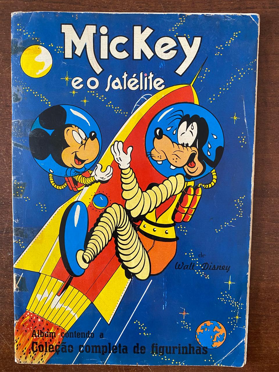 | Casa do Colecionador Álbum Mickey e o Satélite - 1962