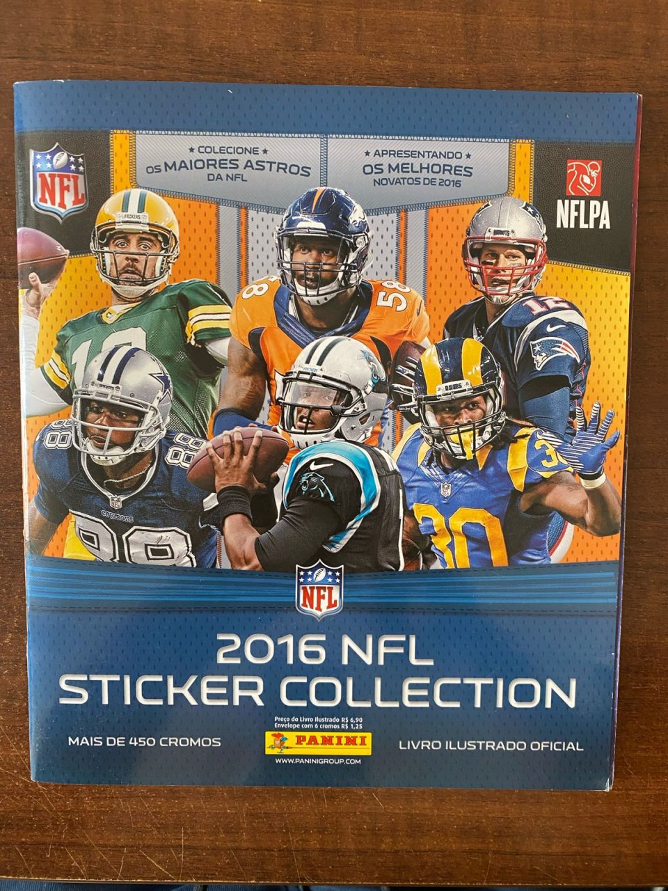 | Casa do Colecionador Álbum NFL Sticker Collection - 2016