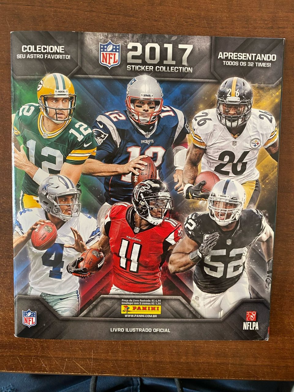 | Casa do Colecionador Álbum NFL Sticker Collection - 2017