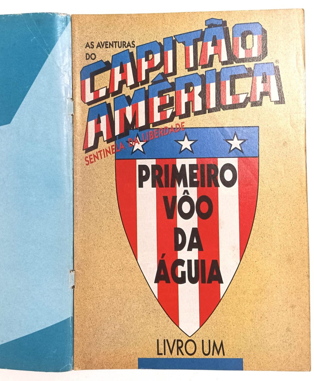 | Casa do Colecionador As Aventuras do Capitão América: Sentinela da Liberdade, Abril-1992. HQ/Gibi