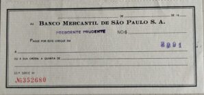 CHEQUE BANCÁRIO