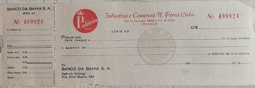 CHEQUE BANCÁRIO