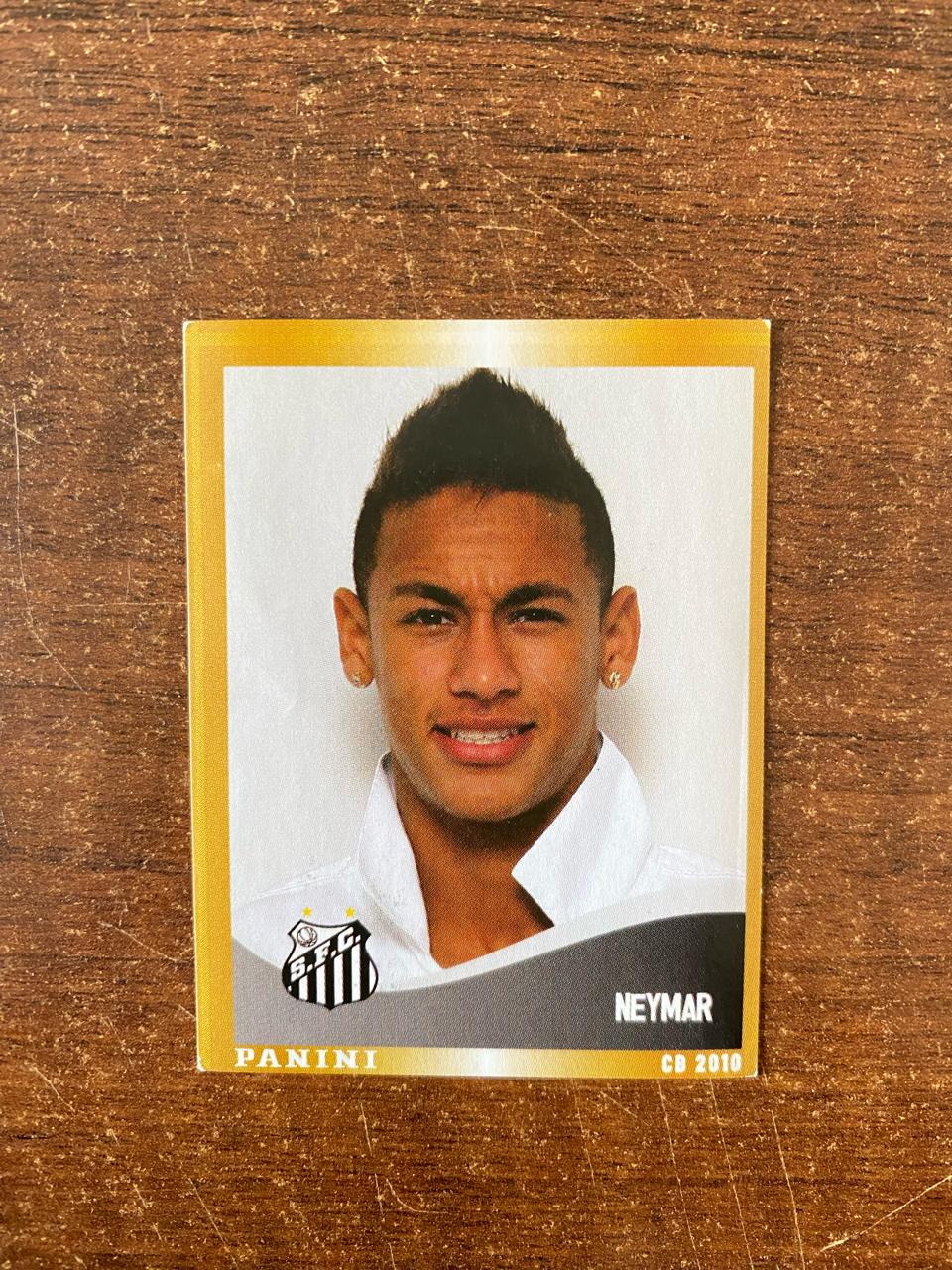 | Casa do Colecionador Figurinha Neymar Rookie - Brasileiro 2010