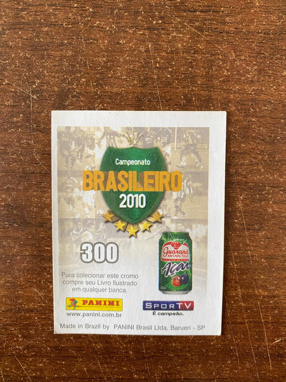| Casa do Colecionador Figurinha Neymar Rookie - Brasileiro 2010