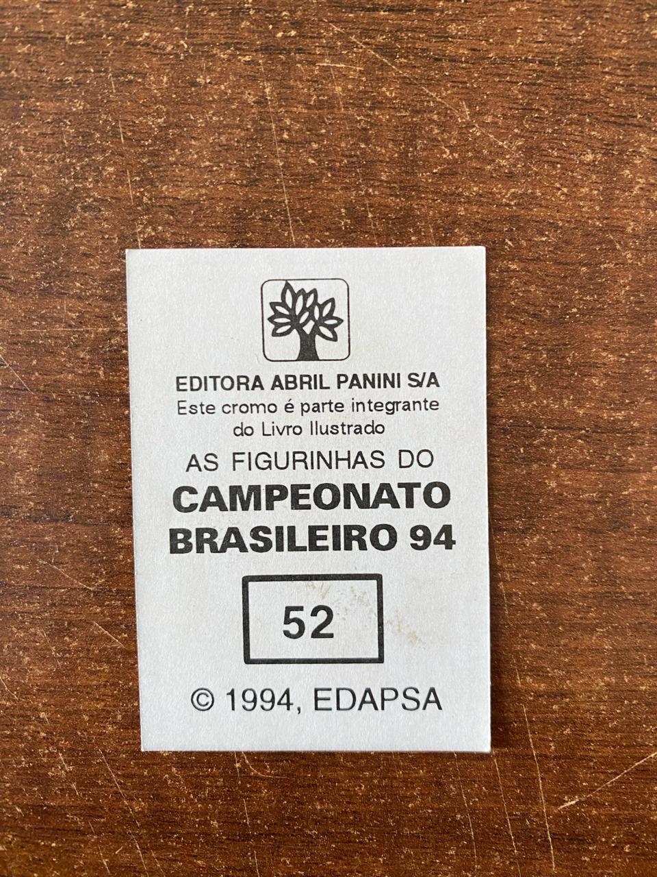 | Casa do Colecionador Figurinha Rivaldo - Brasileiro 1994