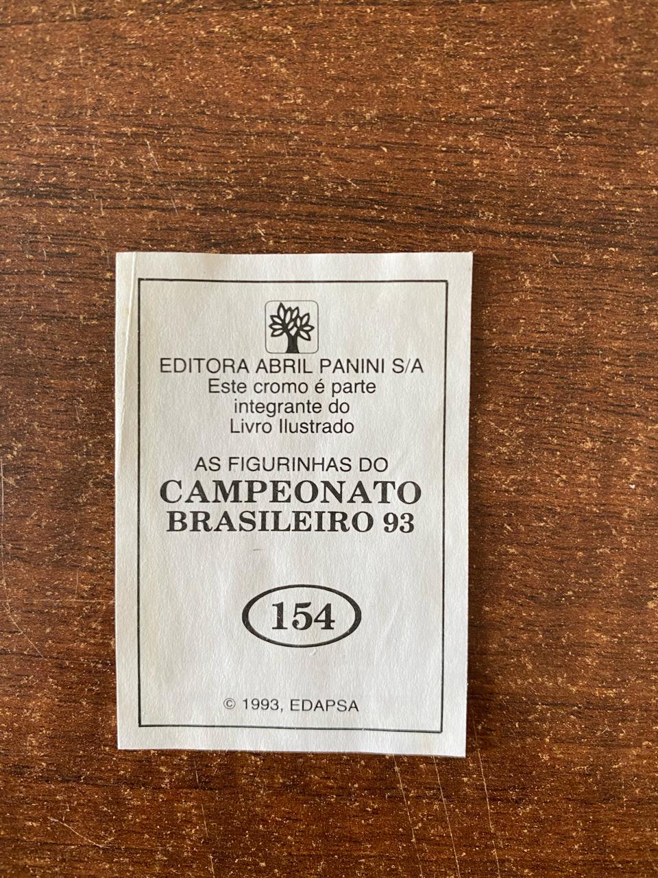 | Casa do Colecionador Figurinha Roberto Carlos Rookie - Brasileiro 93