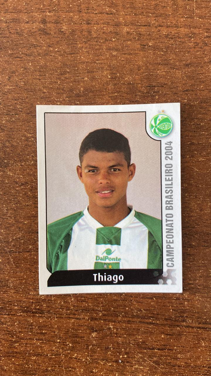 | Casa do Colecionador Figurinha Thiago Silva Rookie - Brasileiro 2004