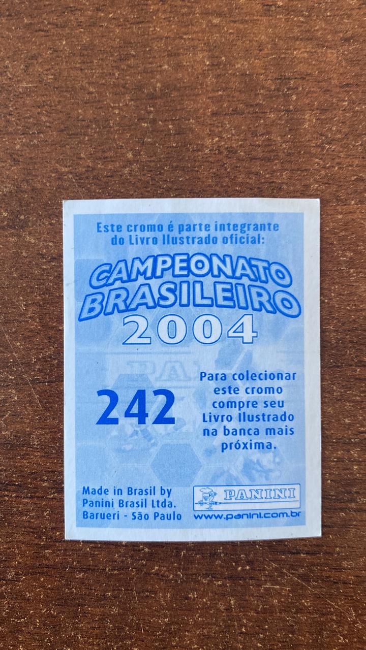 | Casa do Colecionador Figurinha Thiago Silva Rookie - Brasileiro 2004