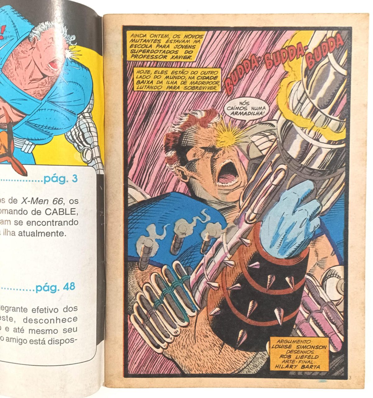| Casa do Colecionador Grandes Heróis Marvel 1ª série, nº43: Wolverine. Abril-1994.HQ/Gibi
