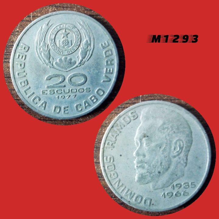 | Casa do Colecionador Moeda Cabo Verde - 20 escudos - 12,2g - 31mm - 1977 - M1293