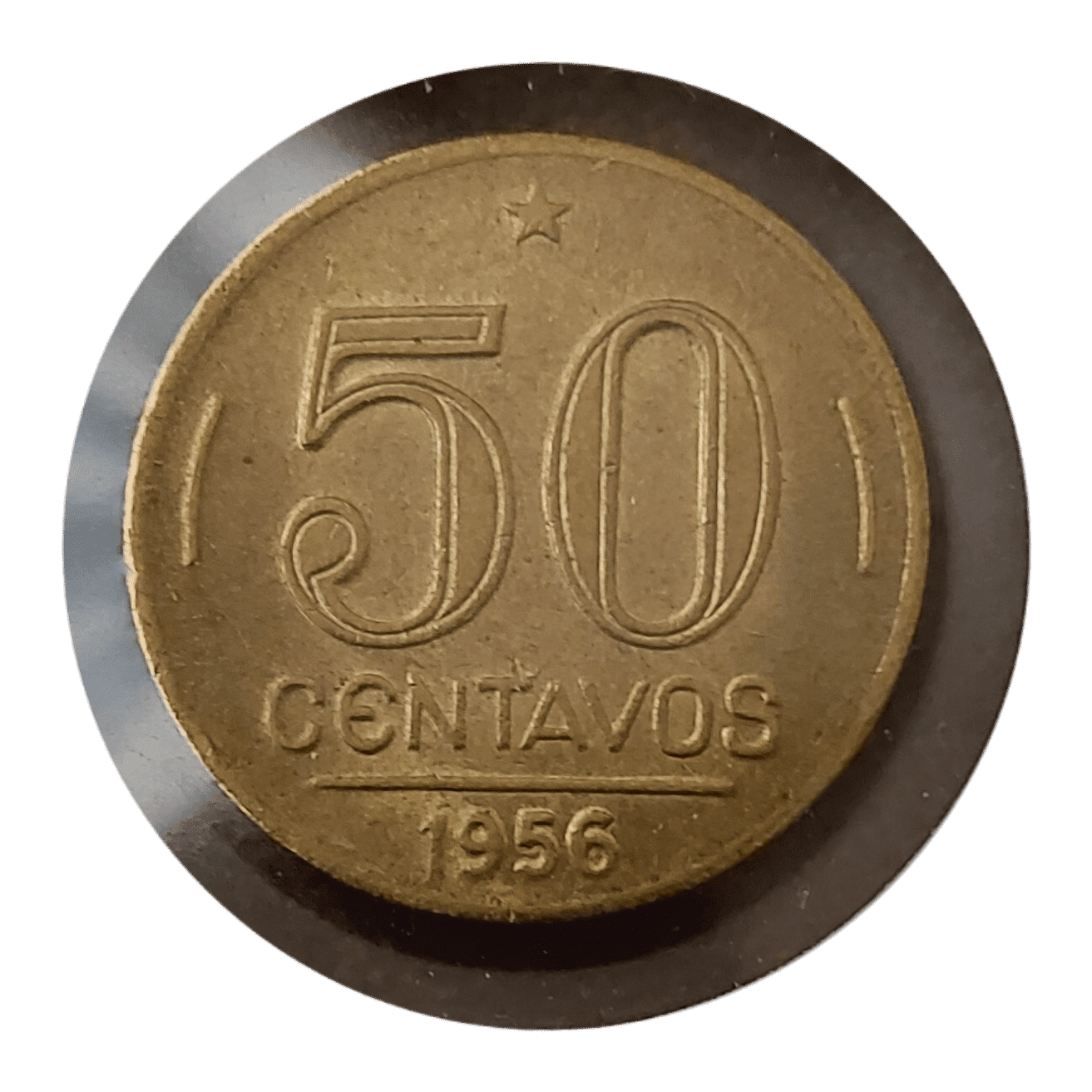 | Casa do Colecionador Moeda de 50 Centavos 1956 FC