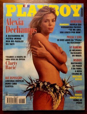 Playboy Nº 236 - Alexia Dechamps (Revista com Pôster) Março 1995