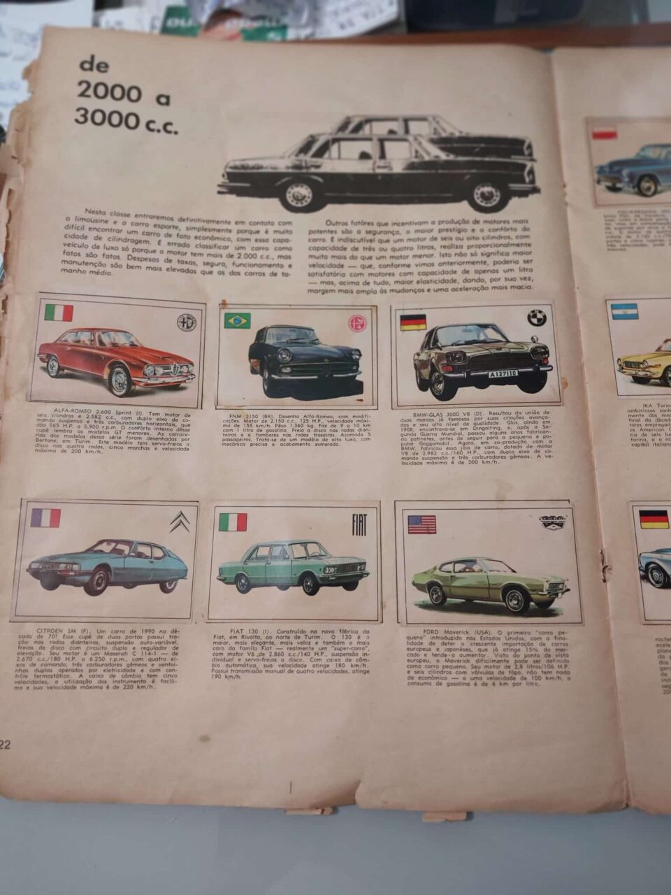 | Casa do Colecionador Álbum de Figurinhas de Automobilismo. Ano 1971. Raridade. - Imagem 3