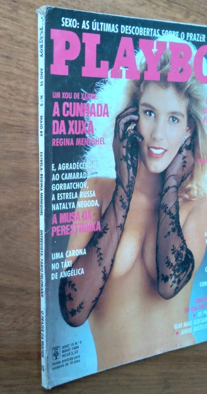 243S Revista Playboy 166. Poster Tawnni Cable. Regina Meneghel cunhada da Xuxa