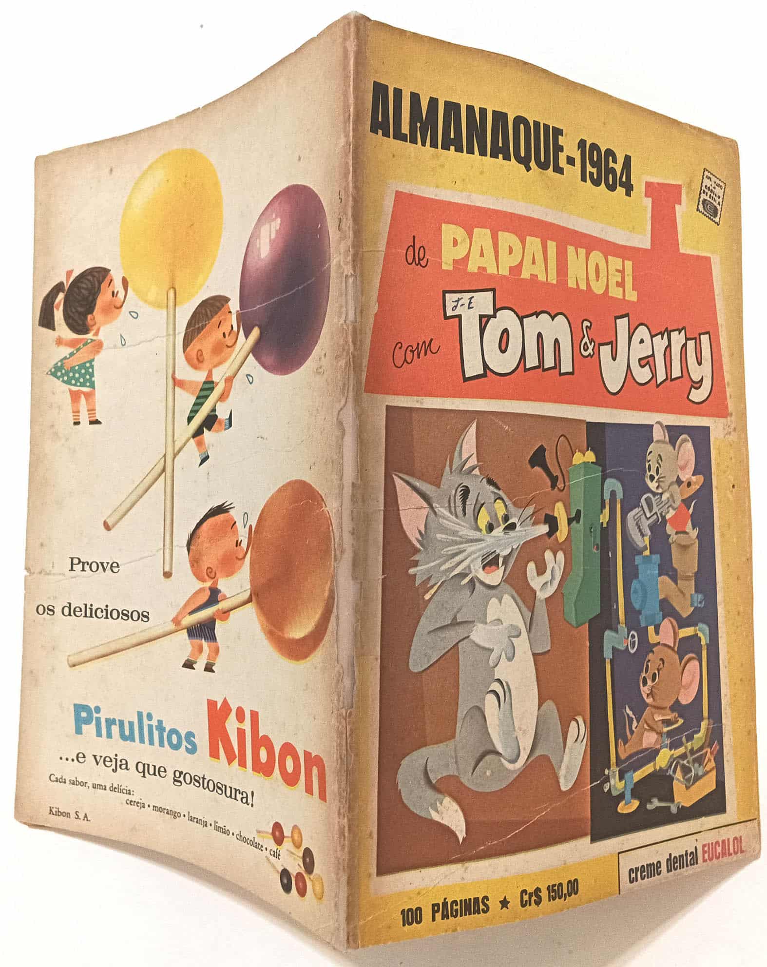 | Casa do Colecionador Almanaque de Papai Noel, Ebal-1964. HQ/Gibi/Almanaque