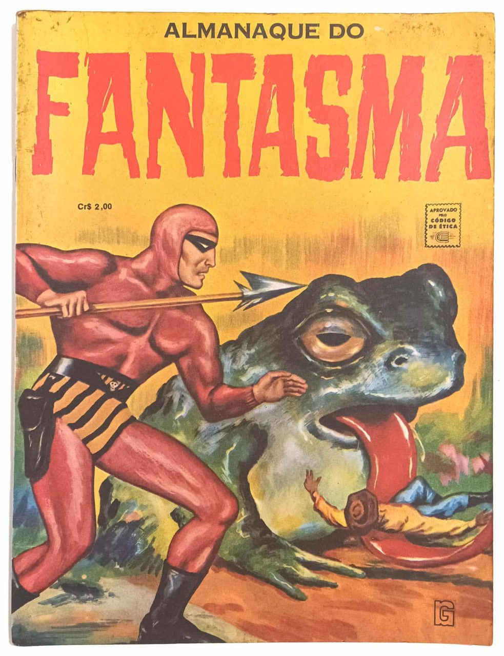 | Casa do Colecionador Almanaque do Fantasma 1ª série, Rge-1970. HQ/Gibi/Almanaque