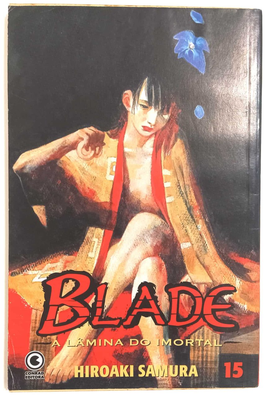 | Casa do Colecionador Blade: A Lâmina do Imortal nº15, Conrad-2004. HQ/Gibi/Mangá