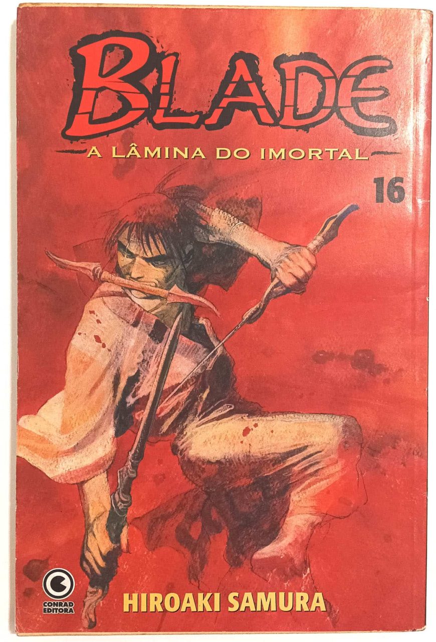 | Casa do Colecionador Blade: A Lâmina do Imortal nº16, Conrad-2004. HQ/Gibi/Mangá