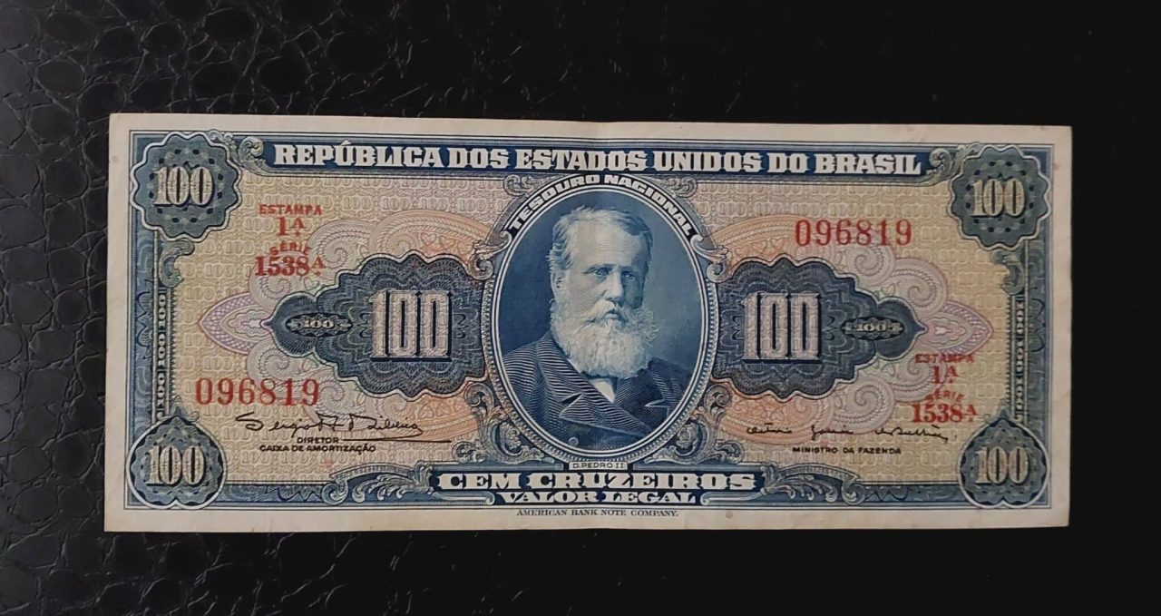 | Casa do Colecionador Cédulas do mundo 100 Cruzeiros SKU 410