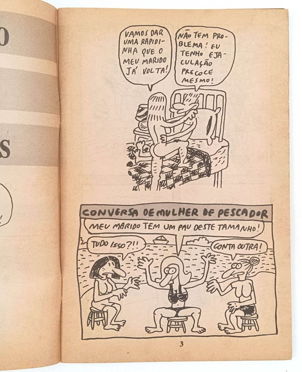 | Casa do Colecionador Circo Humor número nº 1, Circo-1993. Humor Erótico