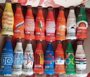 COCA COLA GARRAFAS OLÍMPIADAS