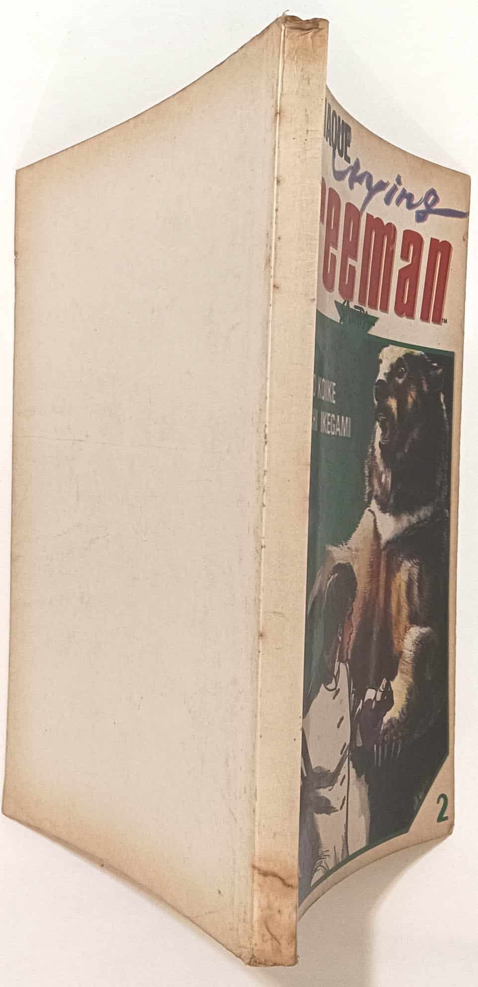 | Casa do Colecionador Crying Freeman: Almanaque nº 2, Nova Sampa-1990. HQ/Gibi/Mangá