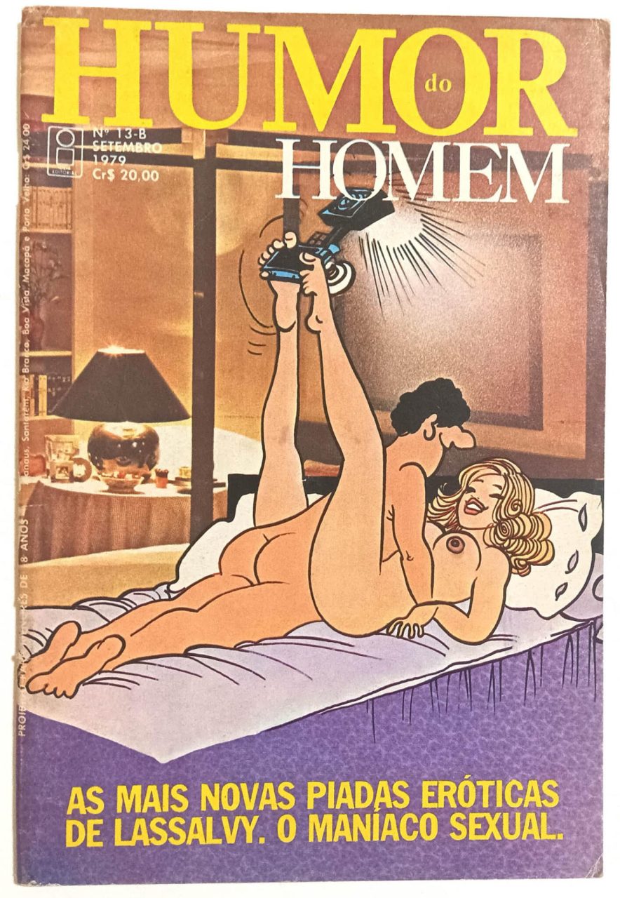 | Casa do Colecionador Humor do Homem nº 13-B, Ideia Editorial-1979. Humor Erótico