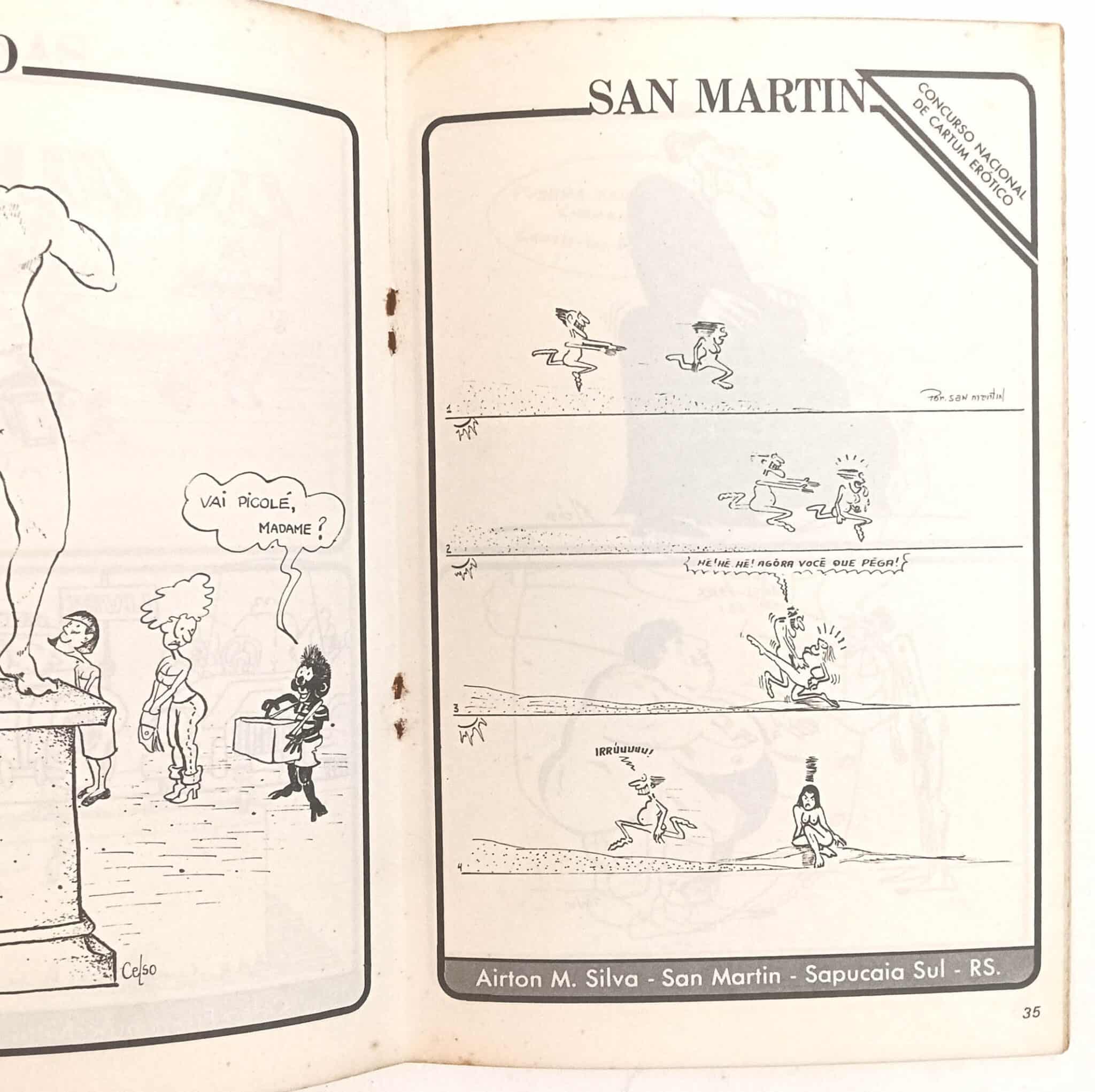 | Casa do Colecionador Humor do Homem nº 23-A, Ideia Editorial-1980. Humor Erótico
