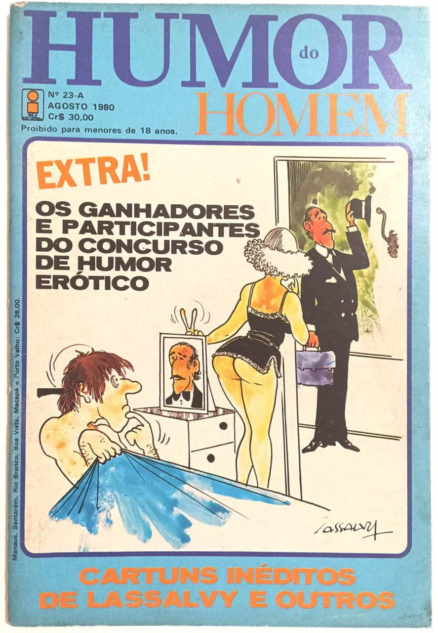 | Casa do Colecionador Humor do Homem nº 23-A, Ideia Editorial-1980. Humor Erótico