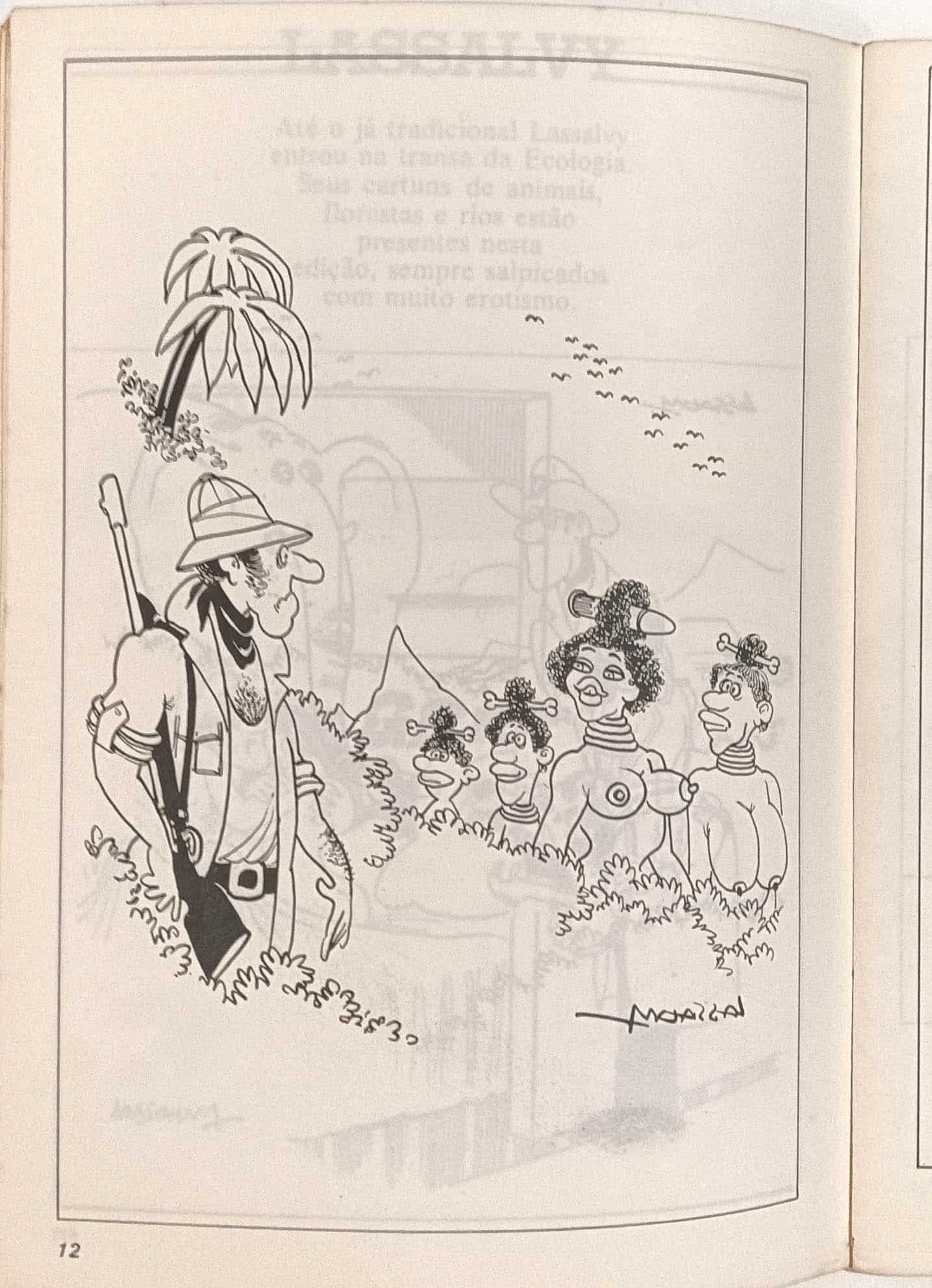 | Casa do Colecionador Humor Privé nº 14-A, Ideia Editorial-1980. Humor Erótico