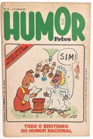 Humor Privé nº 16-A, Ideia Editorial-1980. Humor Erótico