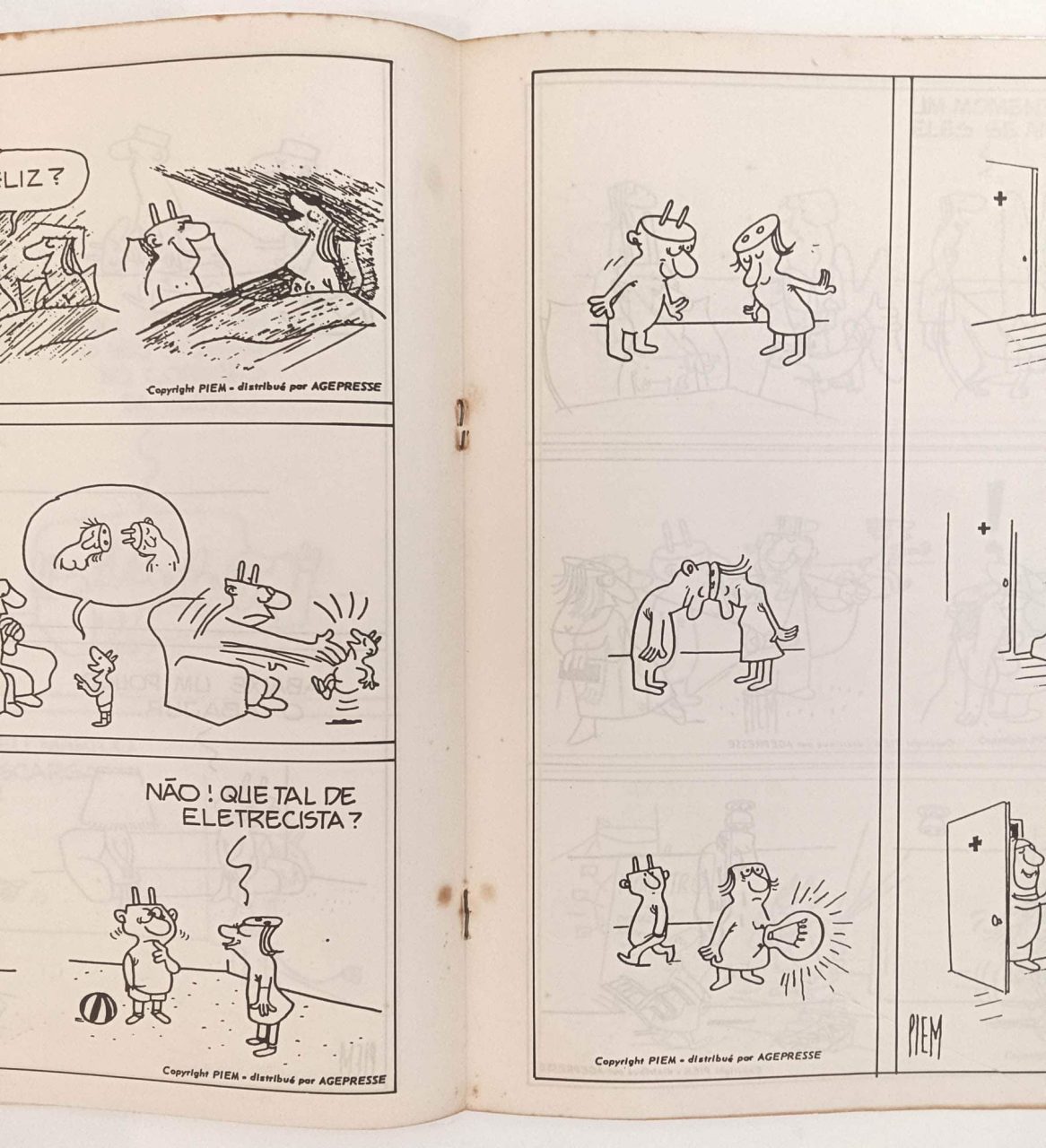 | Casa do Colecionador Je vous salue, Piem/A fina flor do humor francês, Fama-1986. Humoe Erótico